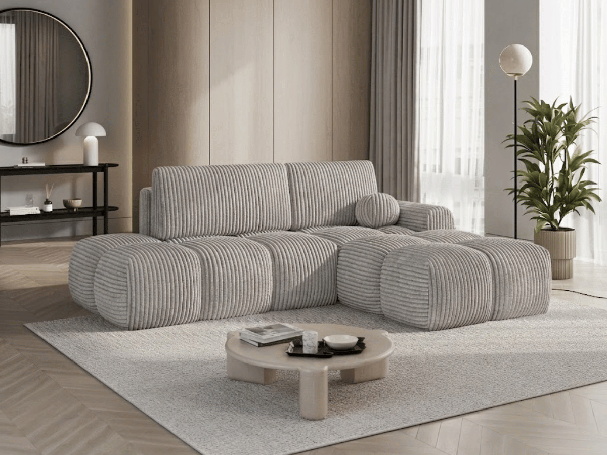 Canapé d’Angle Kléber – Design contemporain & confort XXL