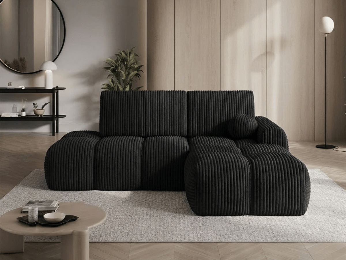 Canapé d’Angle Kléber – Design contemporain & confort XXL