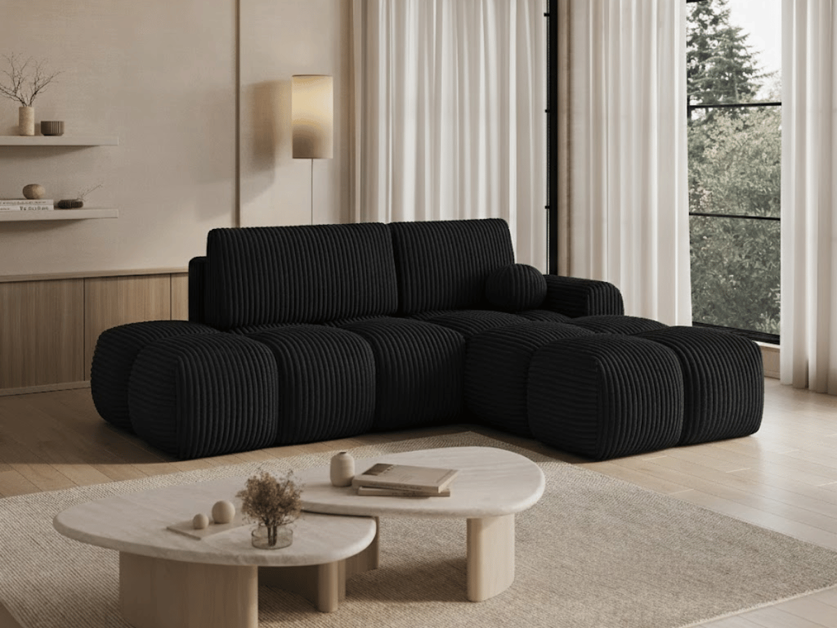 Canapé d’Angle Kléber – Design contemporain & confort XXL