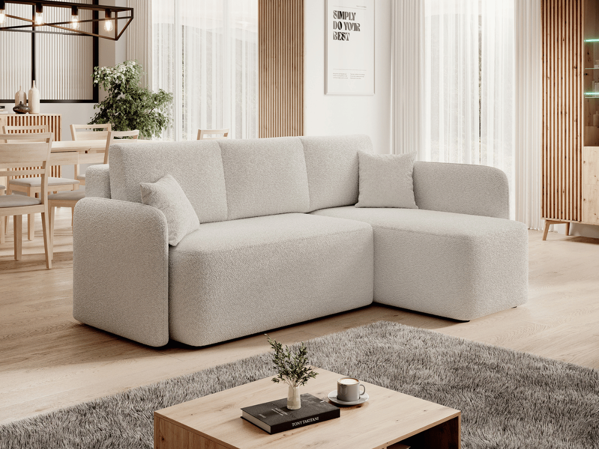 Canapé d'angle convertible petite taille GARNIER