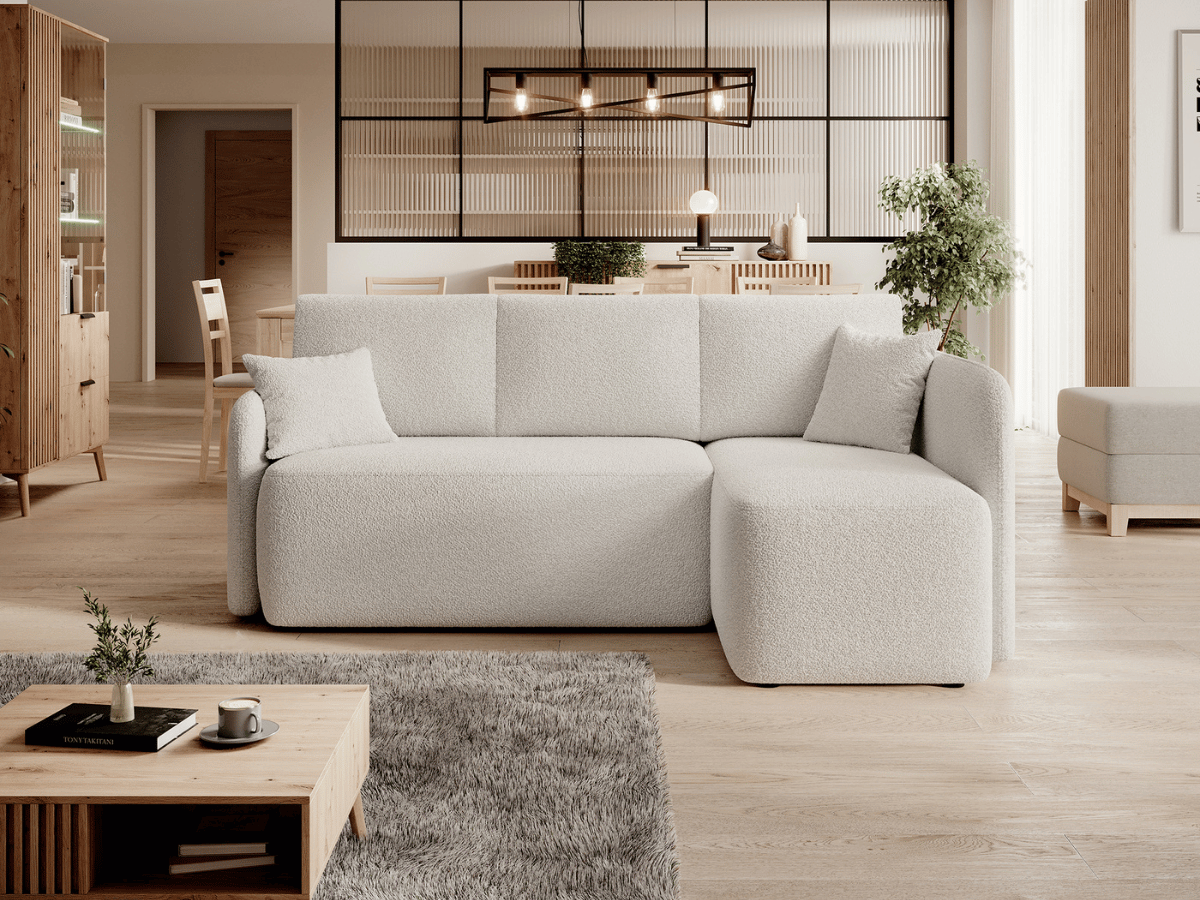 Canapé d'angle convertible petite taille GARNIER