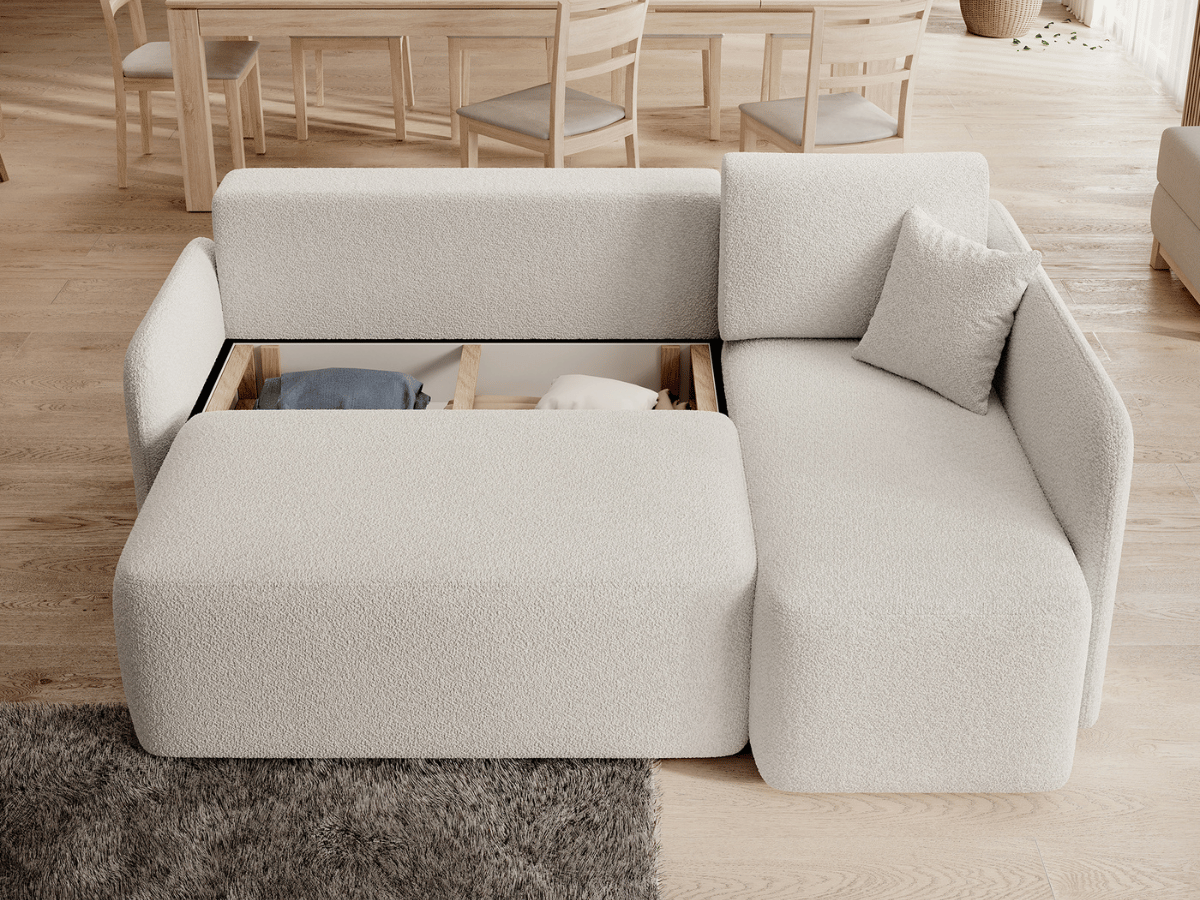 Canapé d'angle convertible petite taille GARNIER