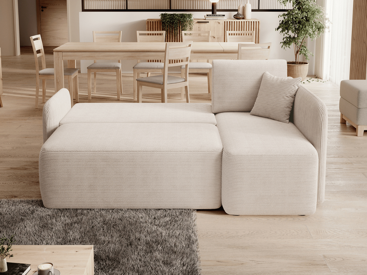 Canapé d'angle convertible petite taille GARNIER