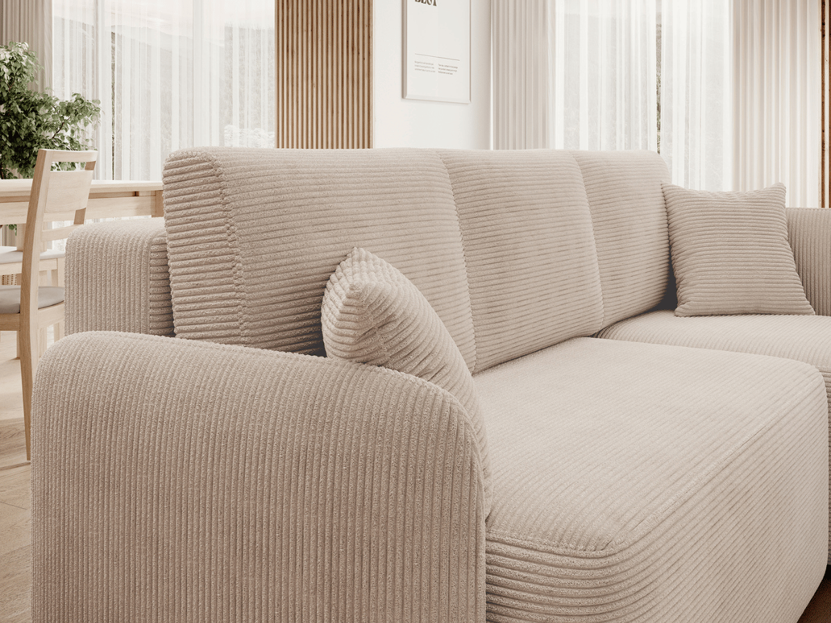 Canapé d'angle convertible petite taille GARNIER