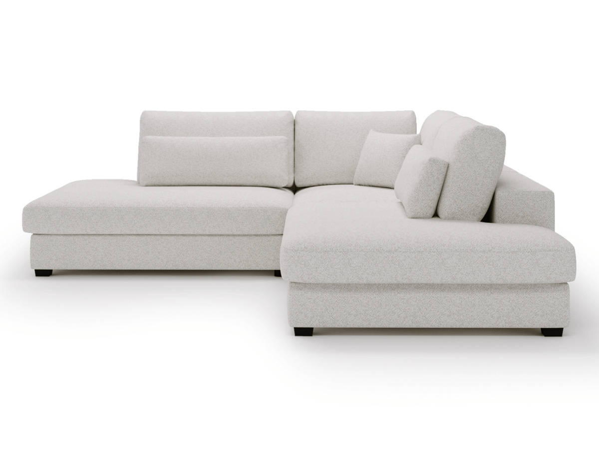 Canapé d'angle velours côtelé grand épaisseur VENDOME