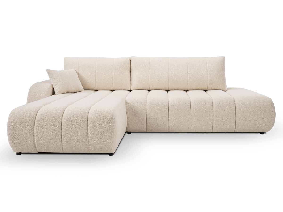 Canapé d'angle convertible avec coffre de rangement – AUTEUIL