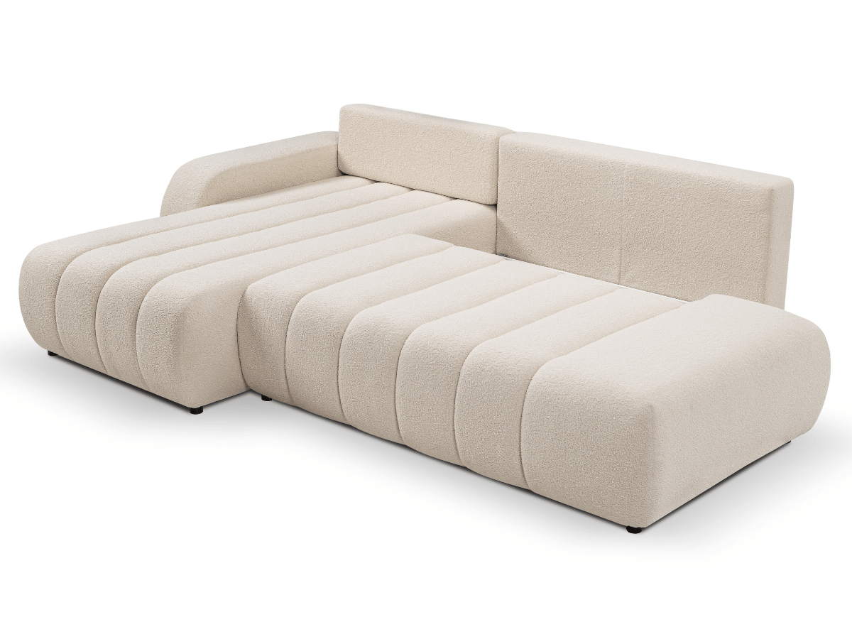 Canapé d'angle convertible avec coffre de rangement – AUTEUIL