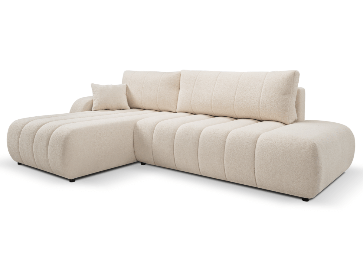 Canapé d'angle convertible avec coffre de rangement – AUTEUIL