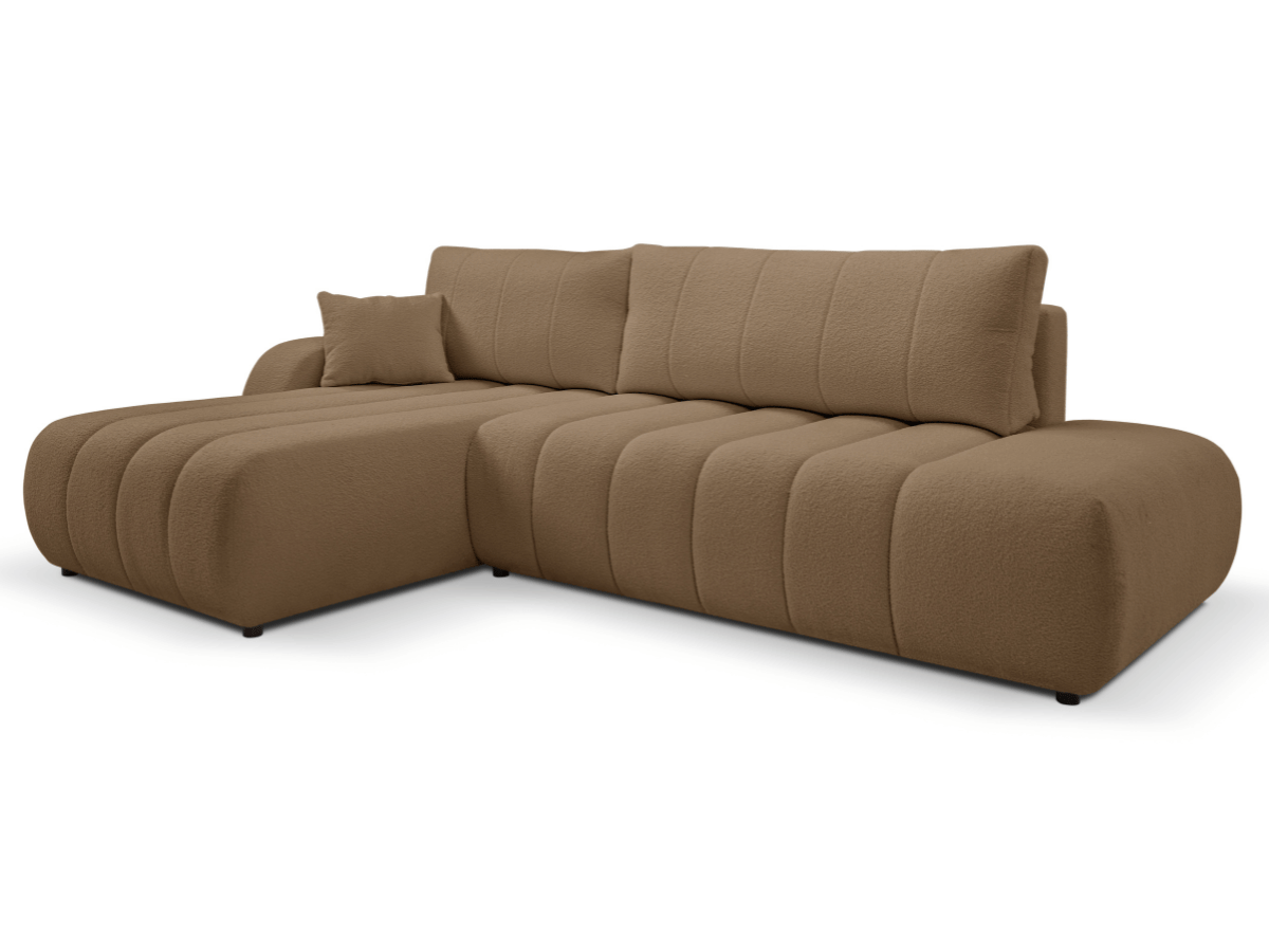 Canapé d'angle convertible avec coffre de rangement – AUTEUIL