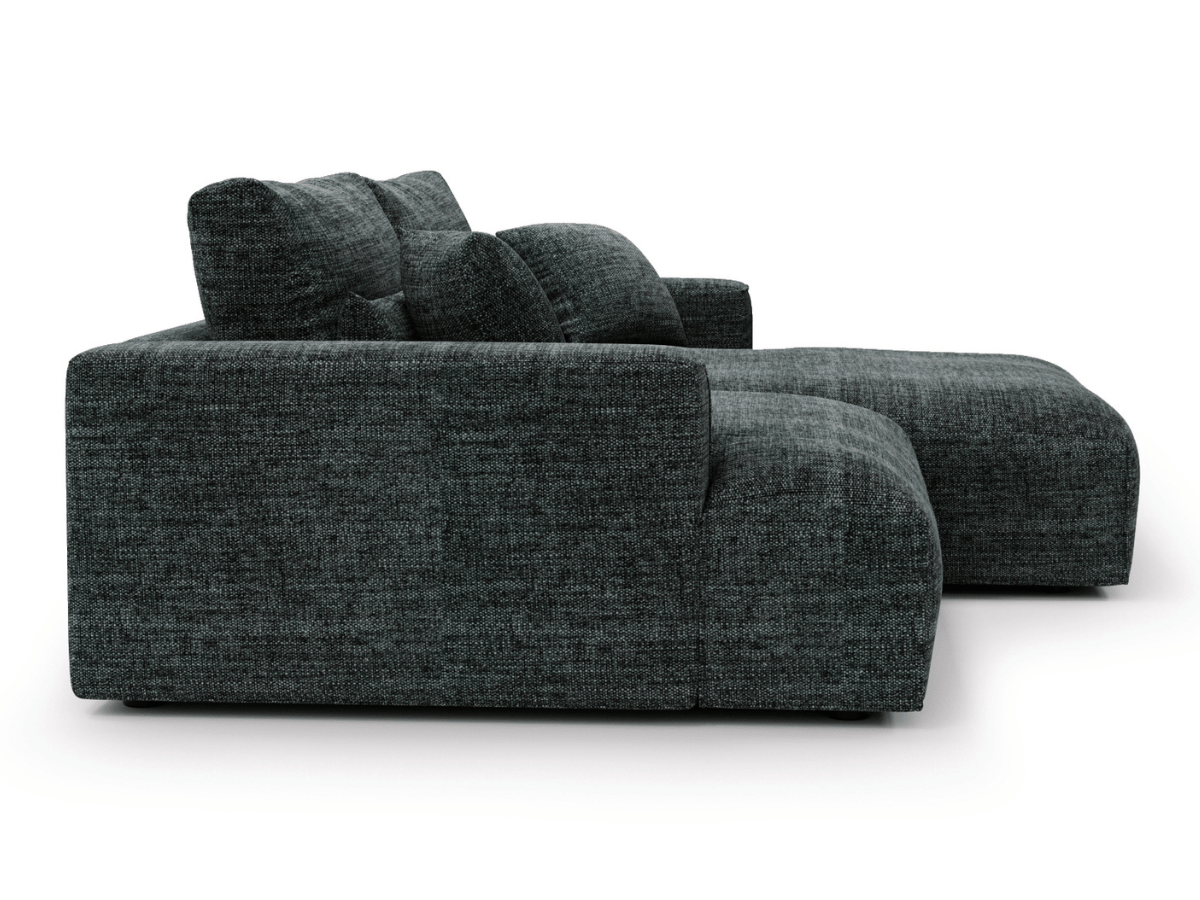 Canapé d'angle avec grand méridienne Haussmann