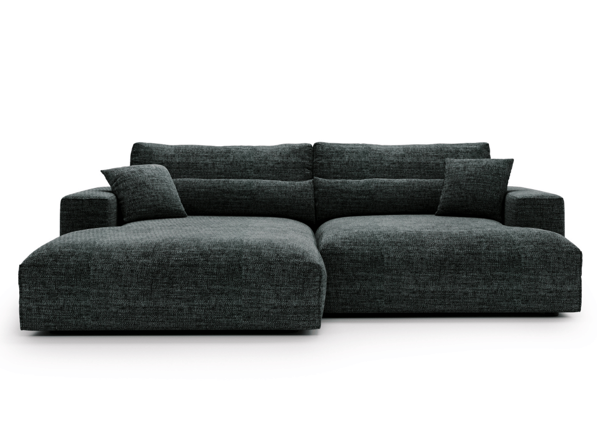 Canapé d'angle avec grand méridienne Haussmann