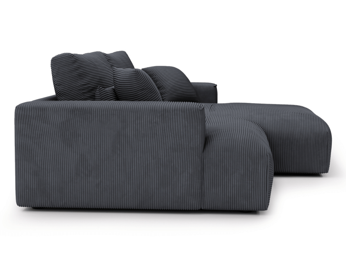 Canapé d'angle avec grand méridienne Haussmann