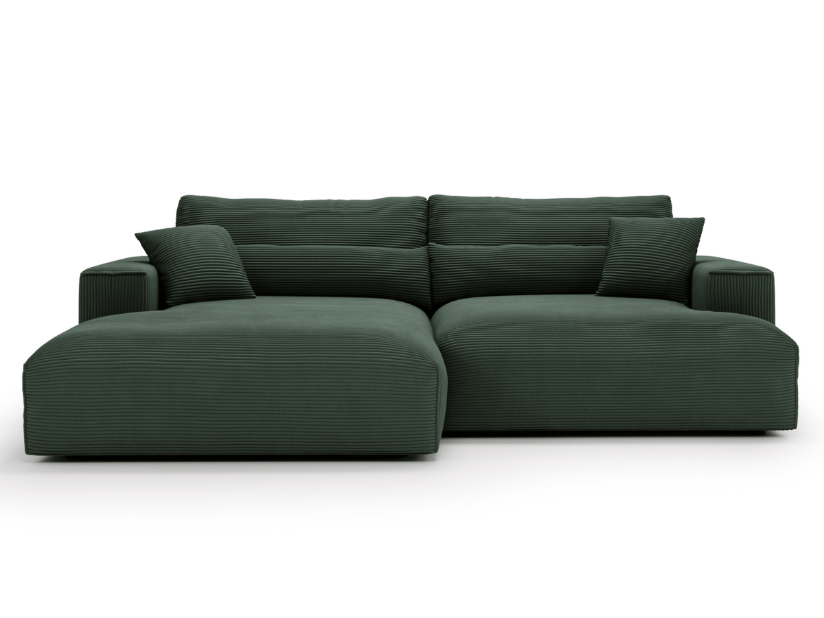 Canapé d'angle avec grand méridienne Haussmann