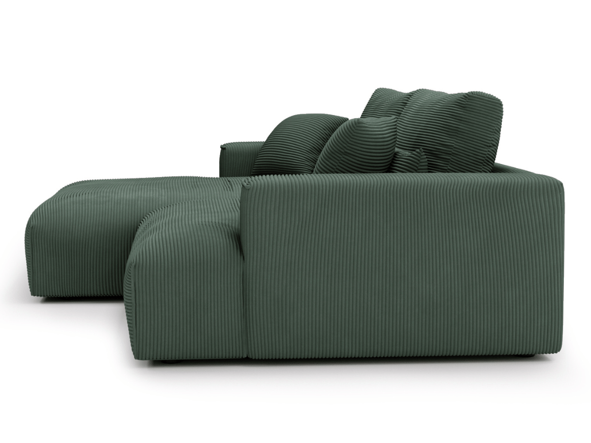 Canapé d'angle avec grand méridienne Haussmann