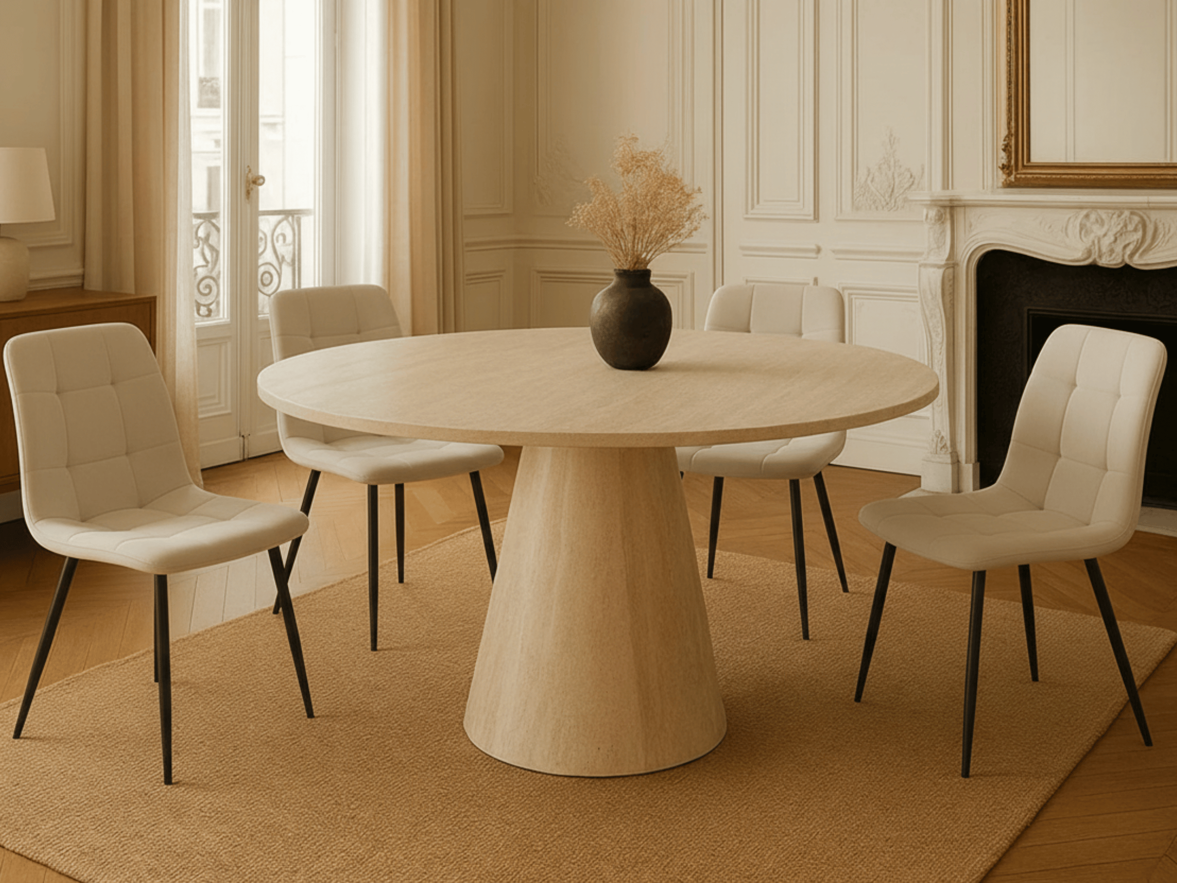 Chaises design - Lot de 4 - ALMA