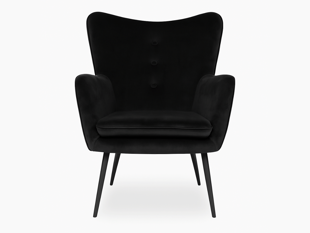 Fauteuil en velours design - ERGO