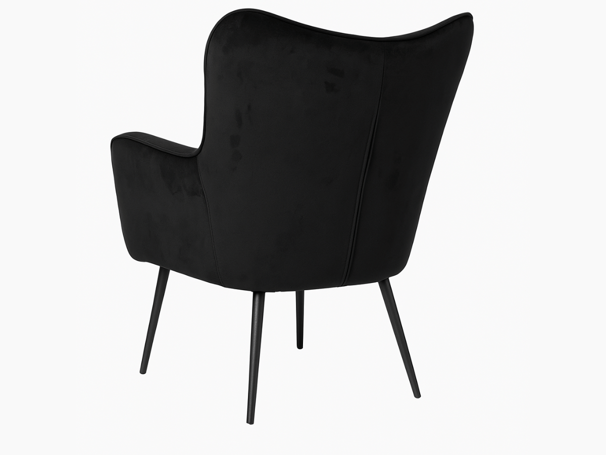 Fauteuil en velours design - ERGO