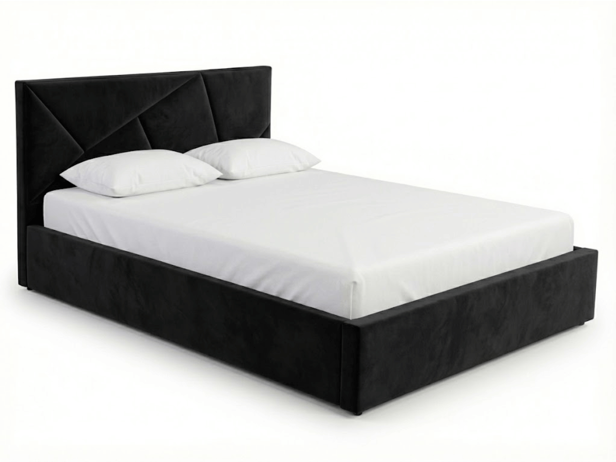 Lit coffre design - LEA