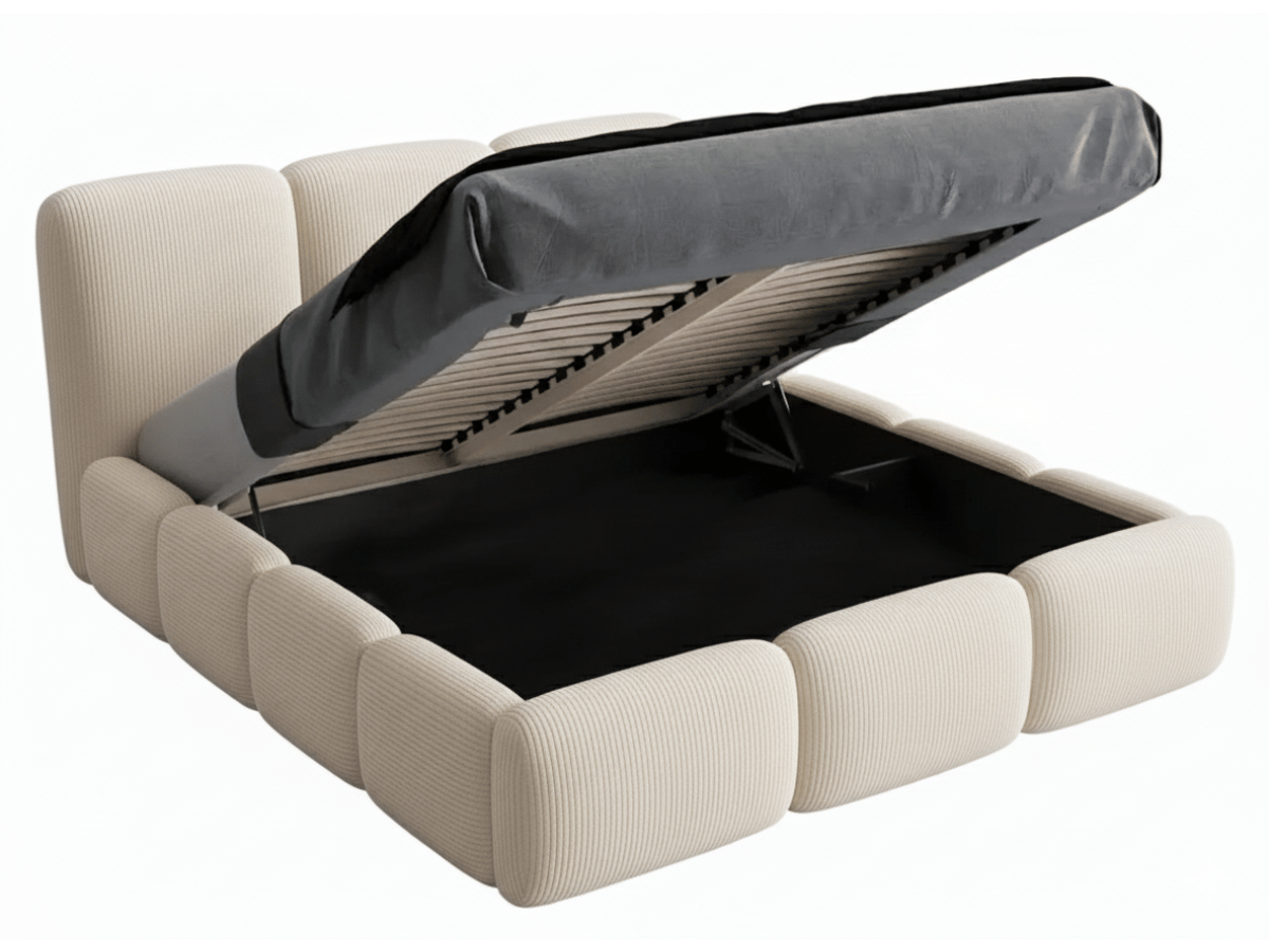 Cama tapizada con caja - SOPHIE
