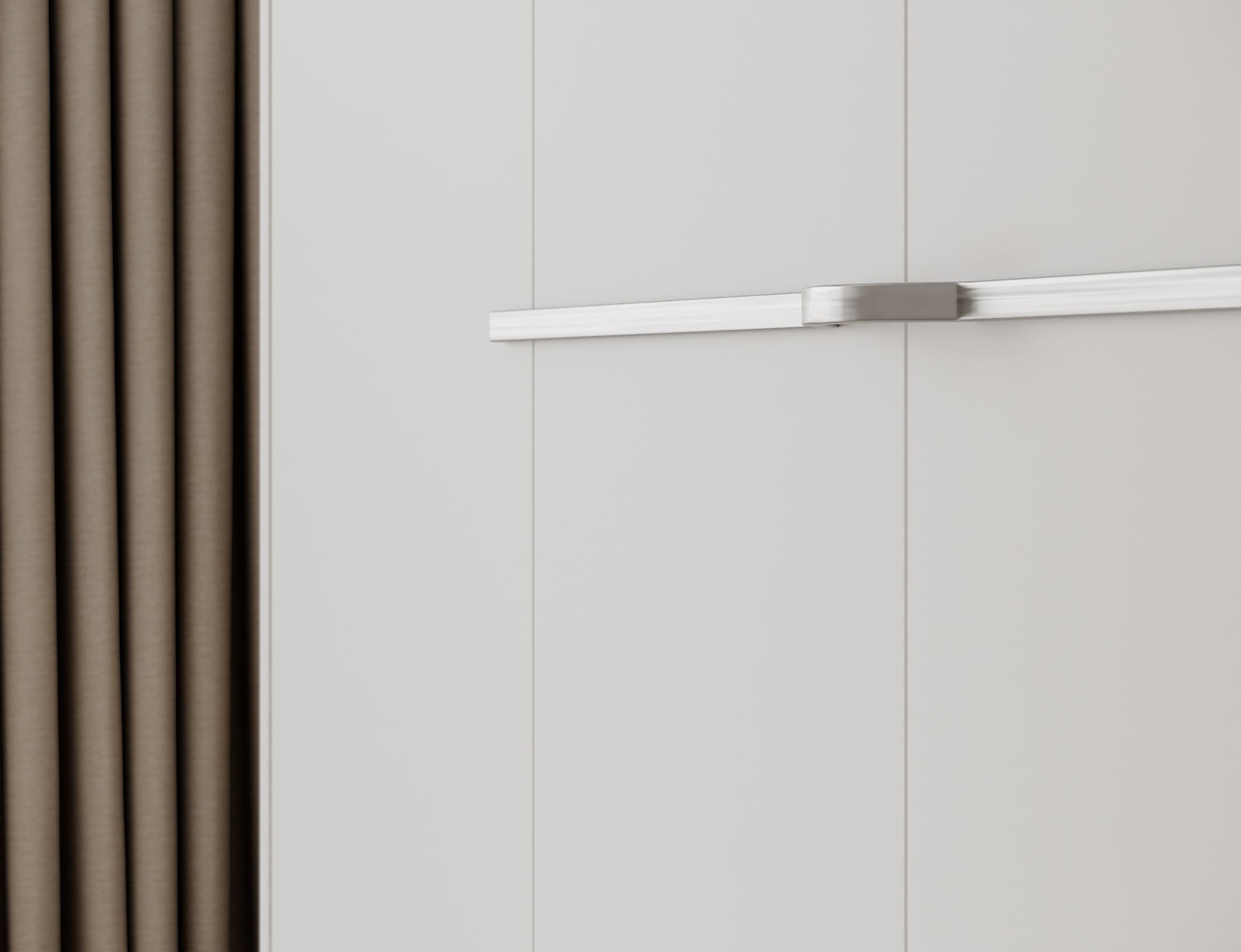 Lit escamotable NEO – armoire lit murale verticale avec rangements
