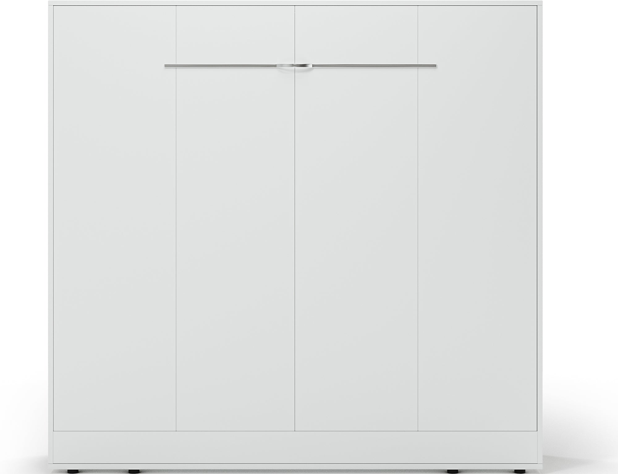 Lit escamotable NEO – armoire lit murale verticale avec rangements
