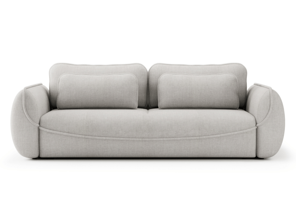 Marais – Canapé 3 places ultra design avec lit intégré et coffre de rangement