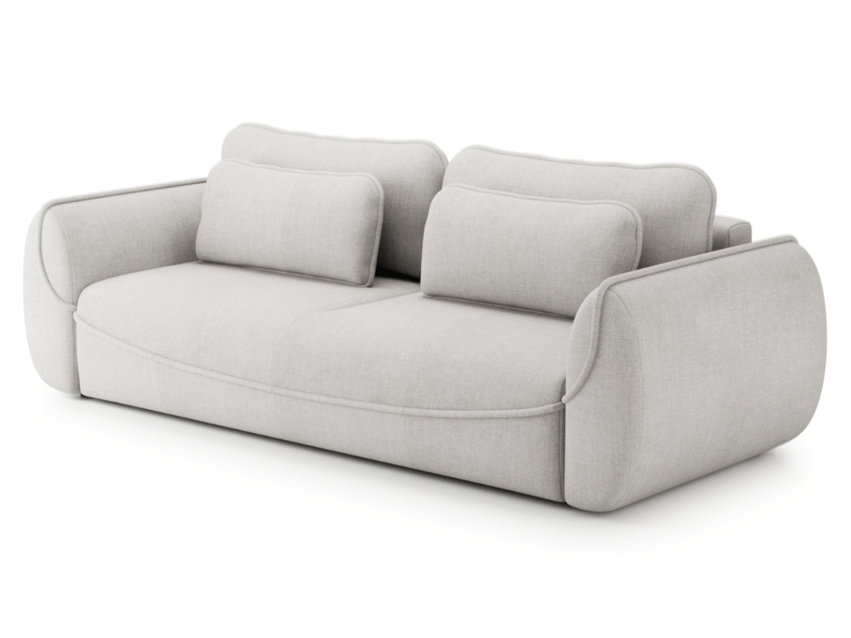 Marais – Canapé 3 places ultra design avec lit intégré et coffre de rangement