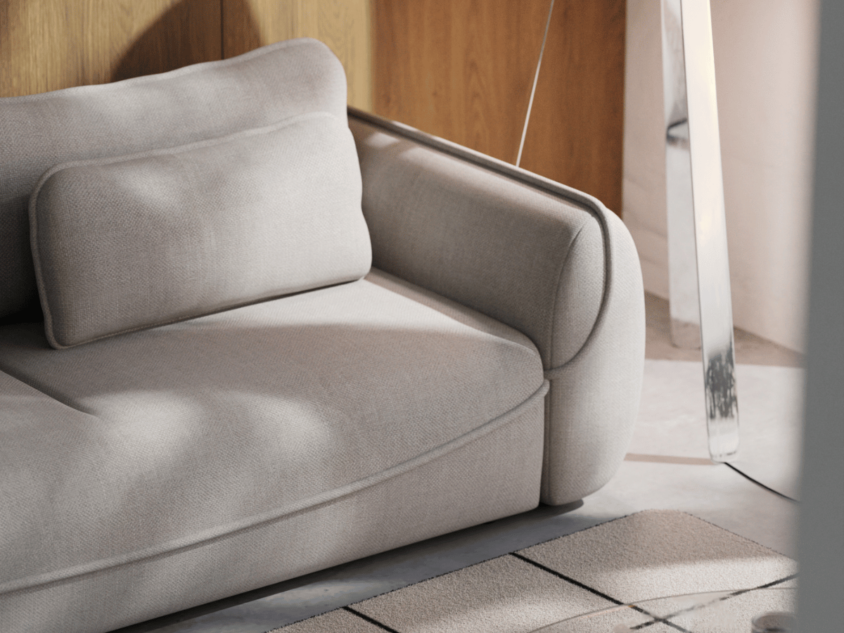 Marais – Canapé 3 places ultra design avec lit intégré et coffre de rangement