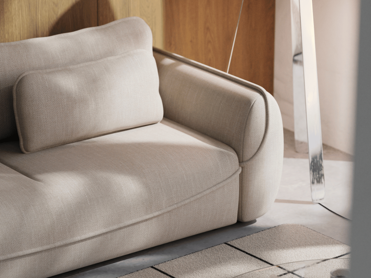 Marais – Canapé 3 places ultra design avec lit intégré et coffre de rangement