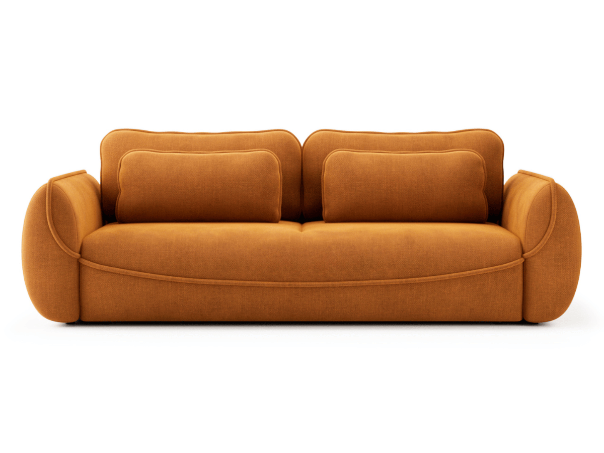 Marais – Canapé 3 places ultra design avec lit intégré et coffre de rangement