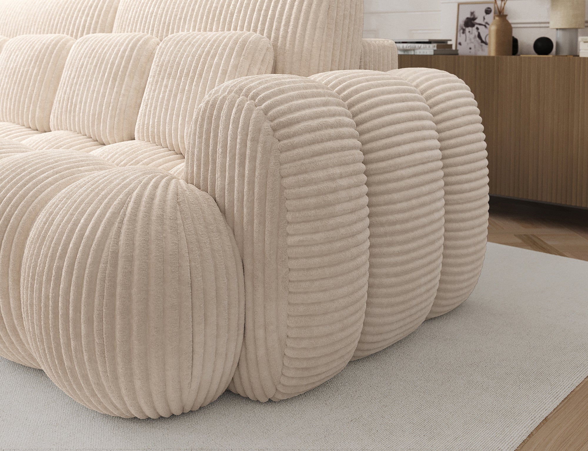 Saint-Germain – Canapé Convertible Design avec Couchage Pratique