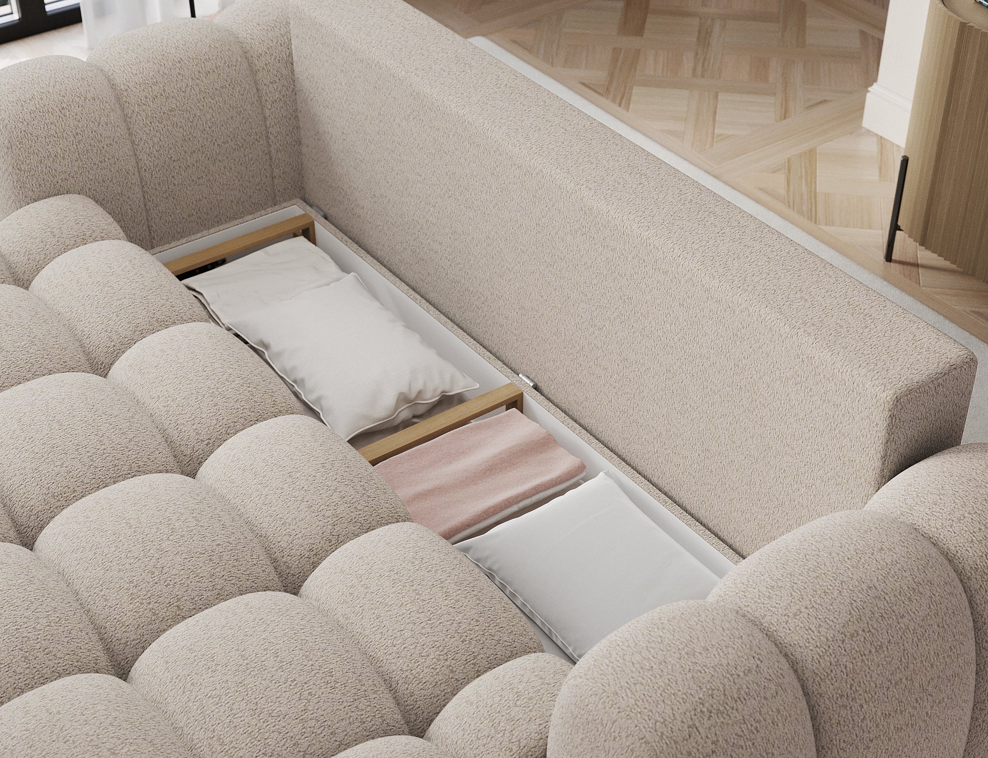 Saint-Germain – Canapé Convertible Design avec Couchage Pratique