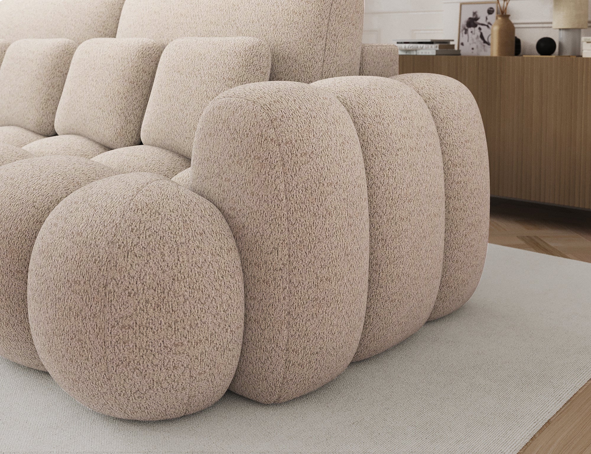 Saint-Germain – Canapé Convertible Design avec Couchage Pratique