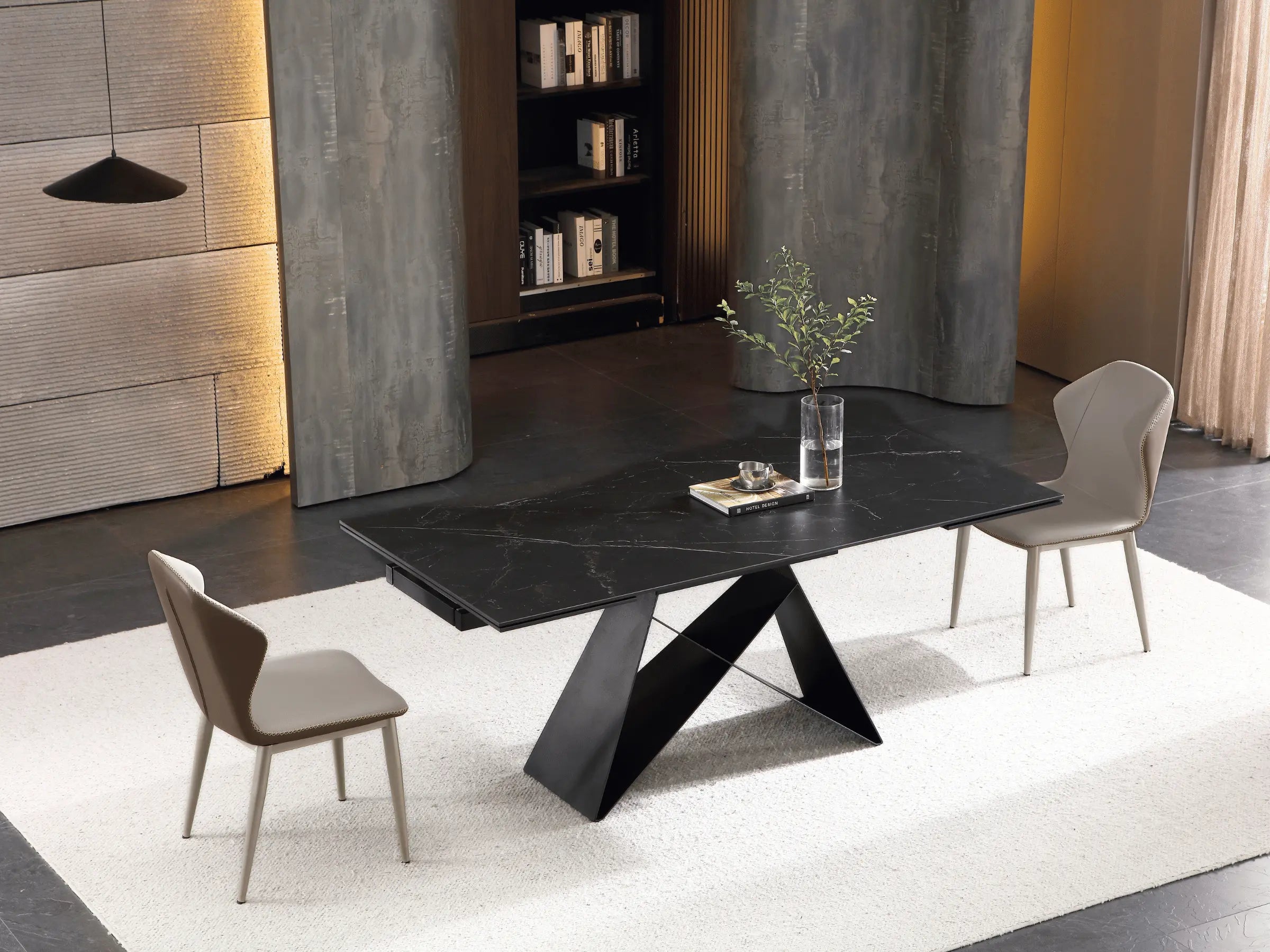 Mesa de comedor extensible Masdar