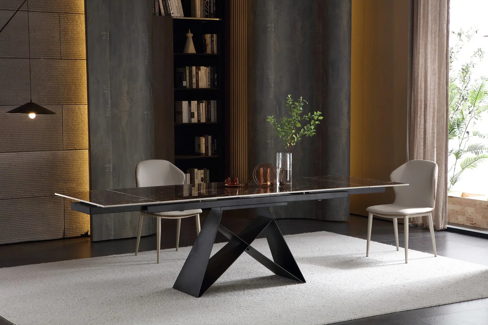 Mesa de comedor extensible Masdar