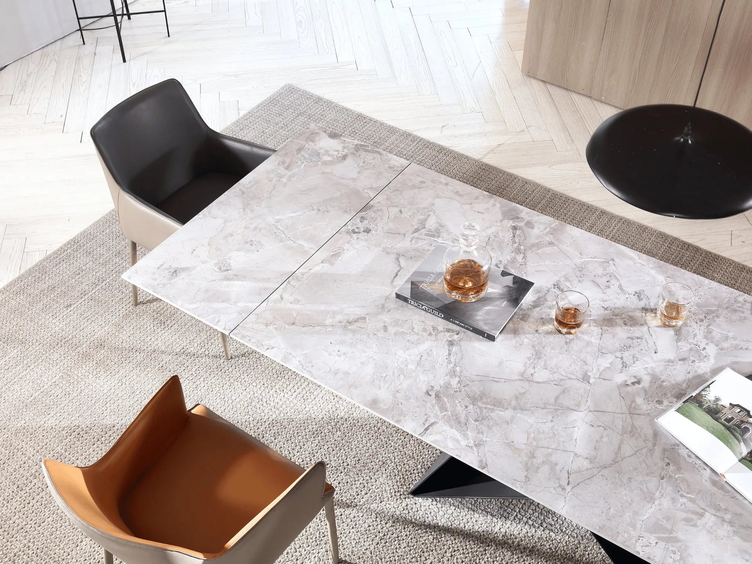 Mesa de comedor extensible Masdar