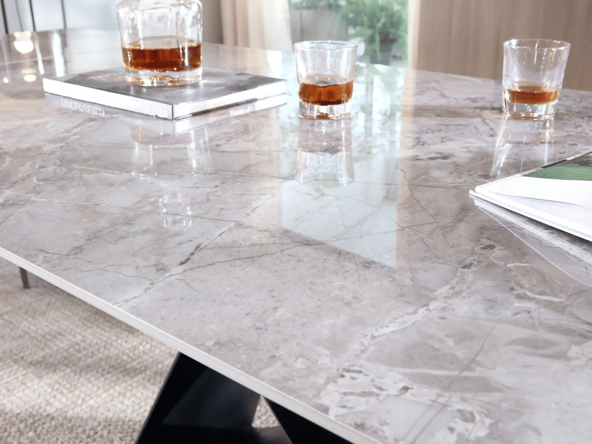 Mesa de comedor extensible Masdar