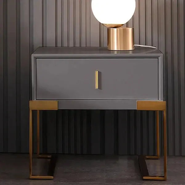 Table de chevet pied or - NOAH