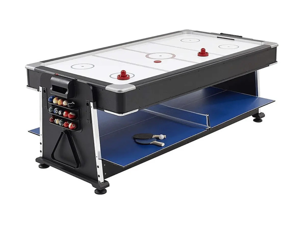 Table multi-jeux billard air hockey ping pong