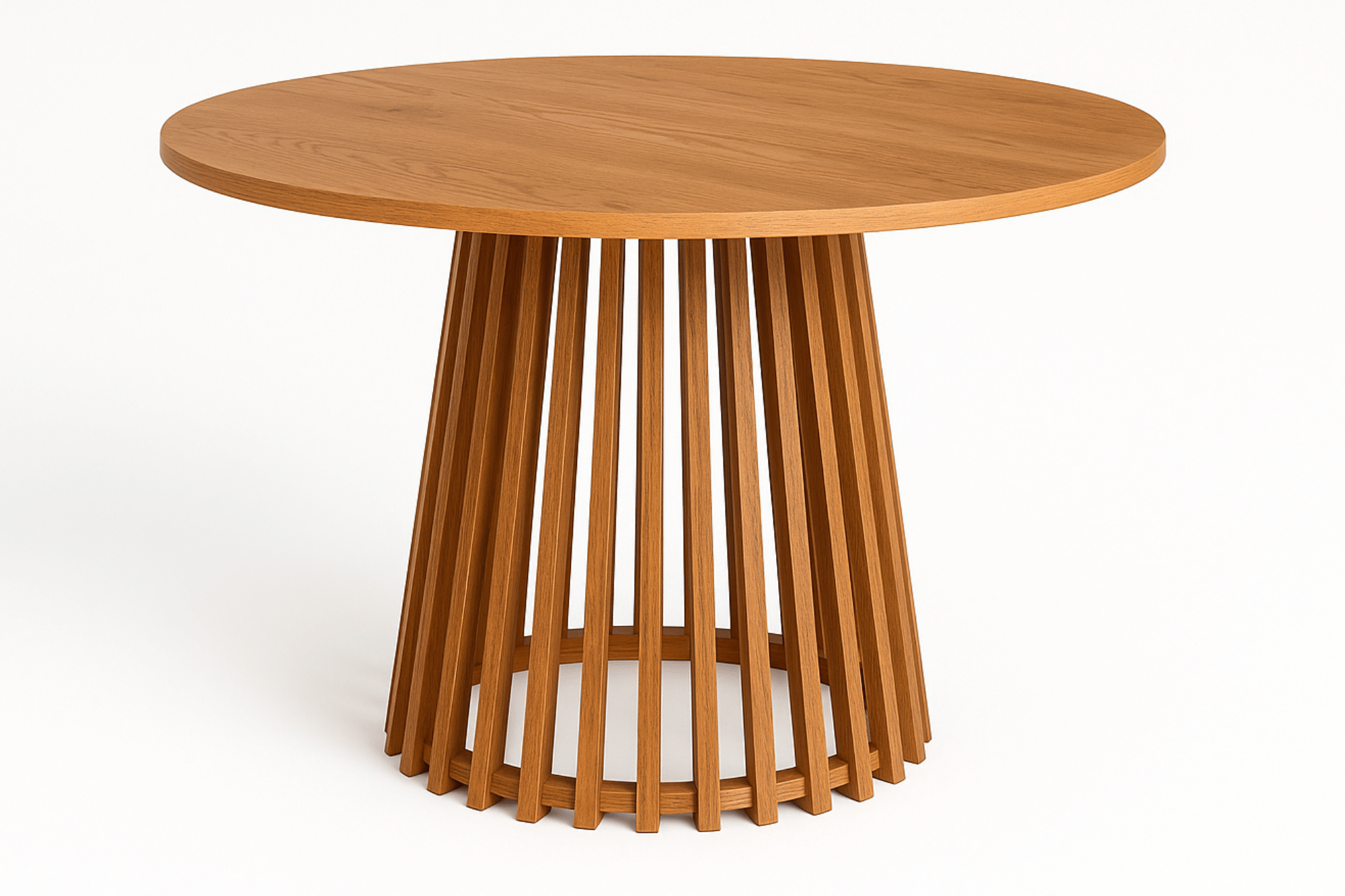 Table à manger ronde en bois - ALFORD