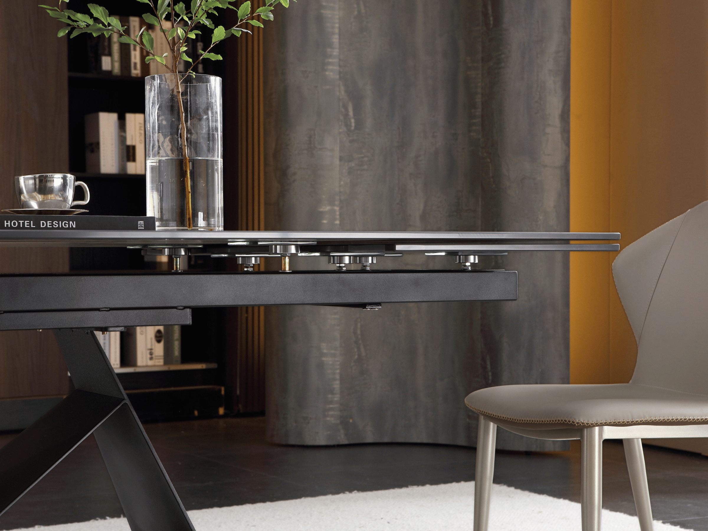 Mesa de comedor extensible Masdar
