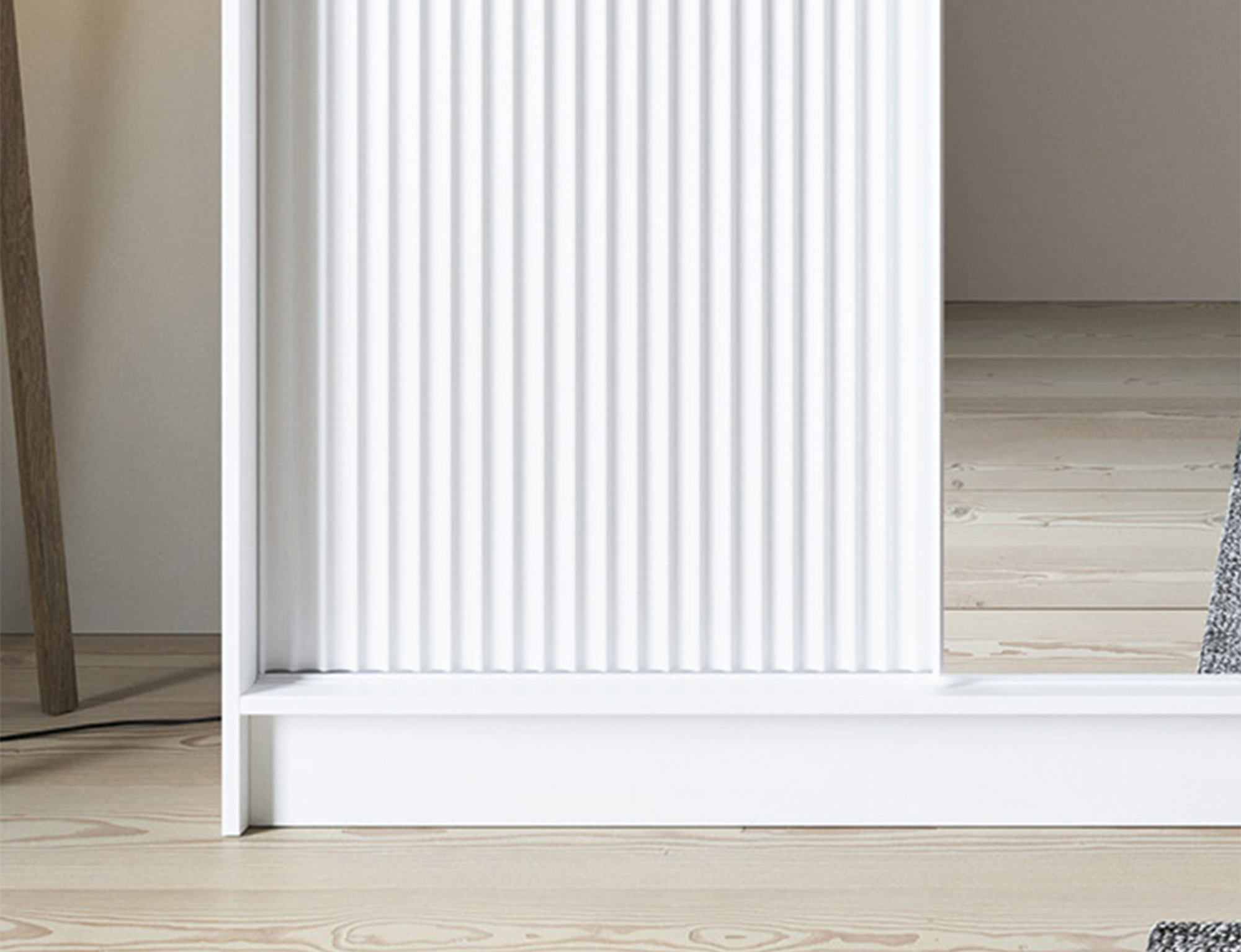 Armoire Dressing Coulissante 120 & 180 cm – Noir ou Blanc – Miroir Optionnel - RAVENTO