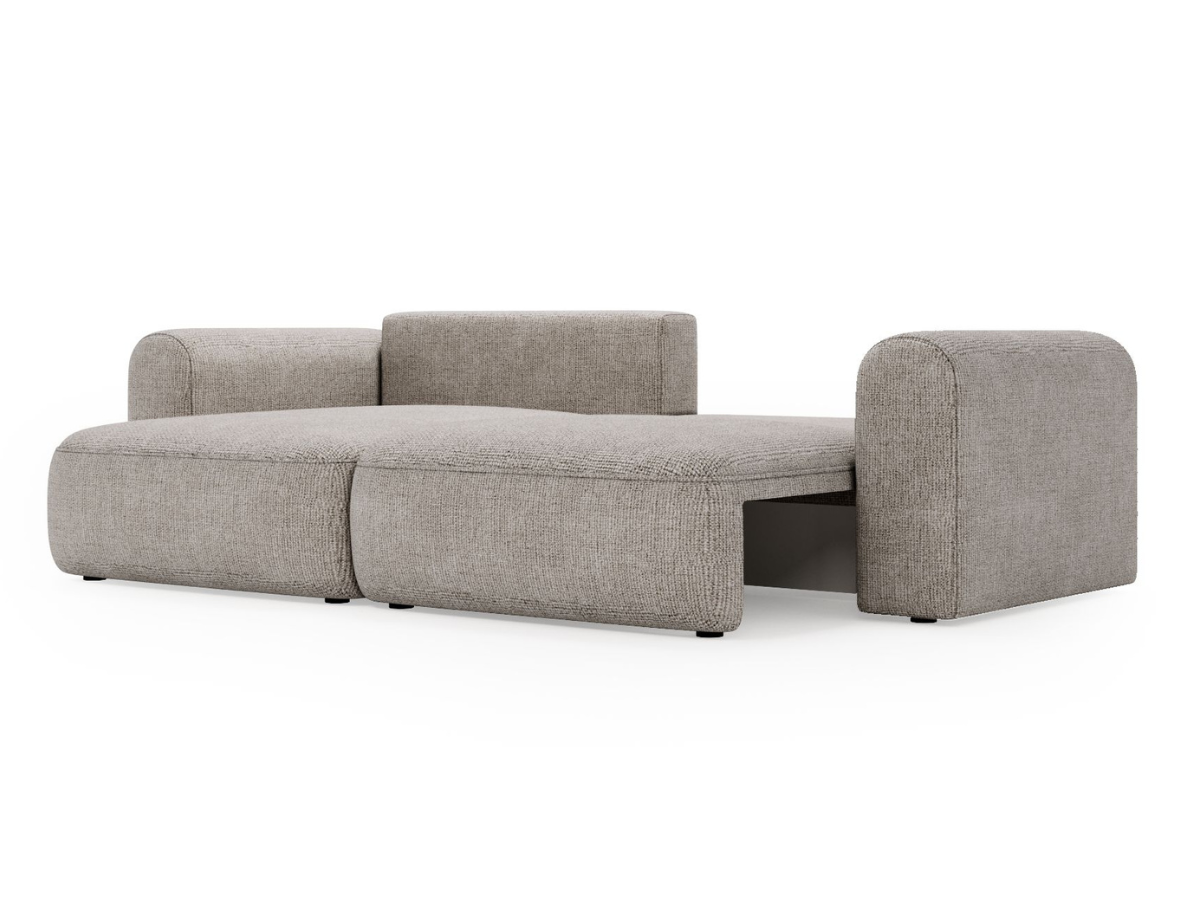 Canapé d'angle convertible avec grande méridienne - TROCADERO