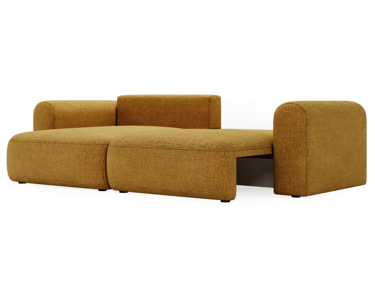 Canapé d'angle convertible avec grande méridienne - TROCADERO