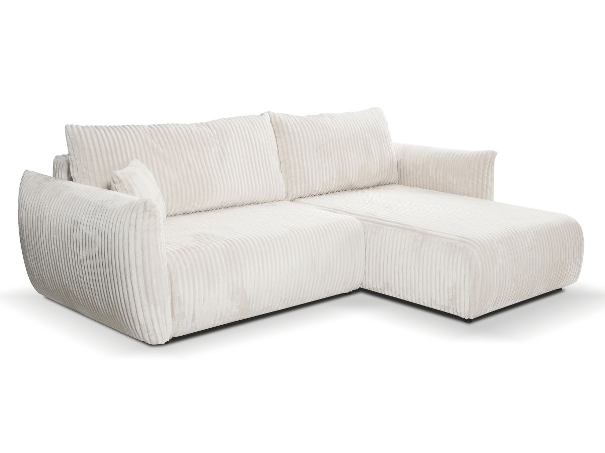 Canapé d'angle convertible avec coffre de rangement – RASPAIL