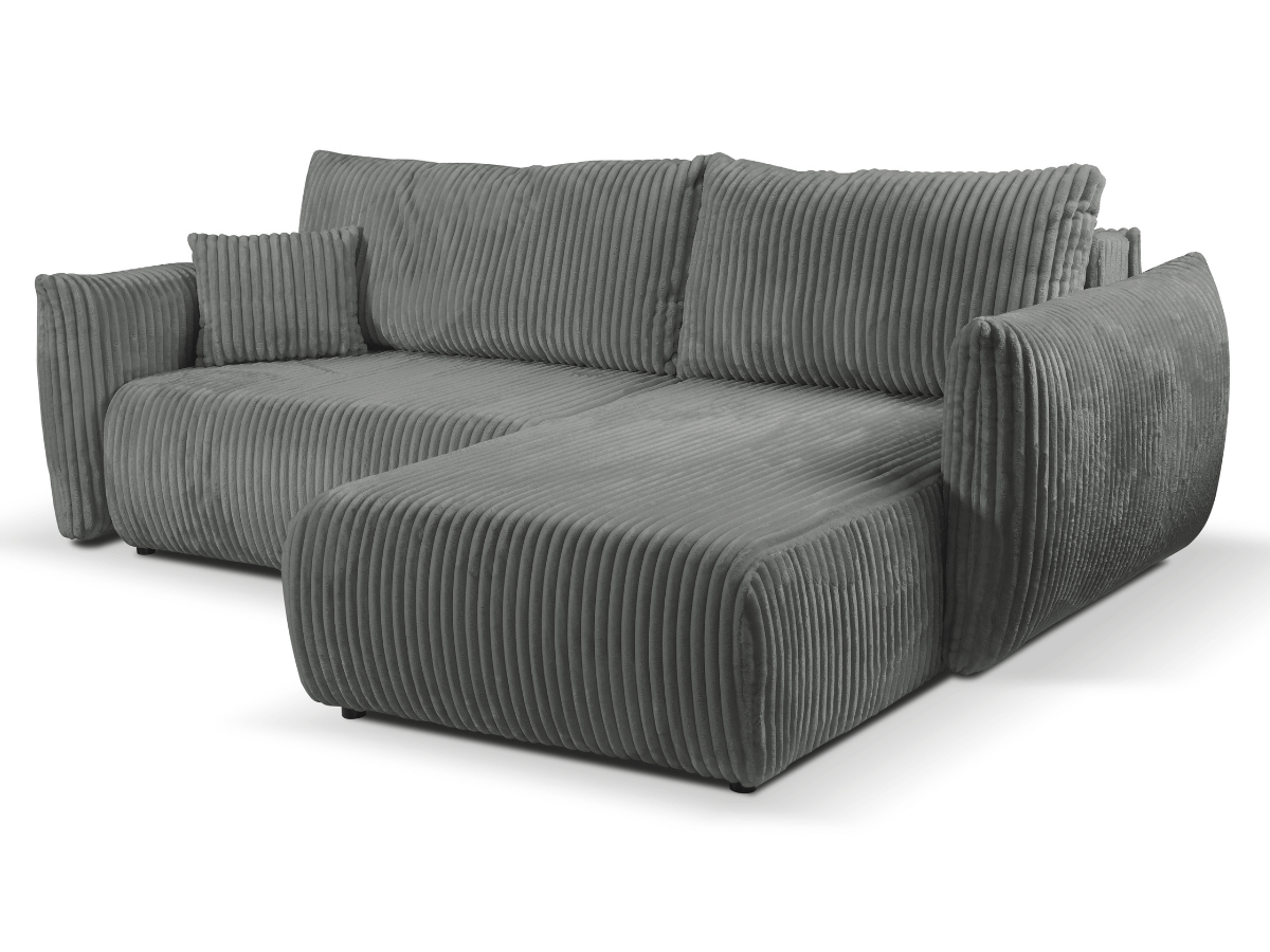 Canapé d'angle convertible avec coffre de rangement – RASPAIL