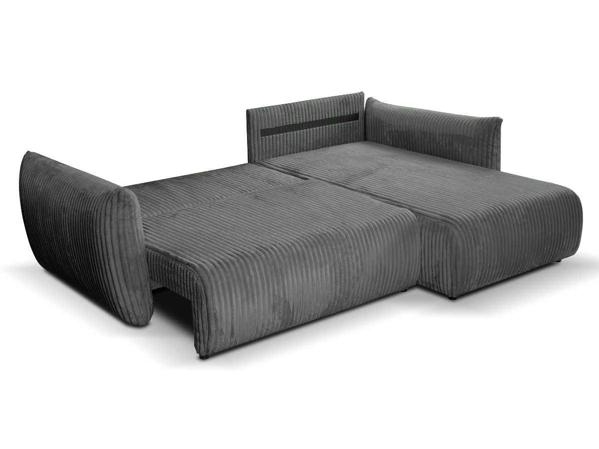 Canapé d'angle convertible avec coffre de rangement – RASPAIL