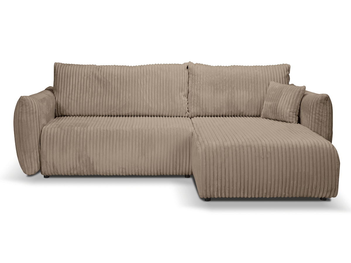 Canapé d'angle convertible avec coffre de rangement – RASPAIL