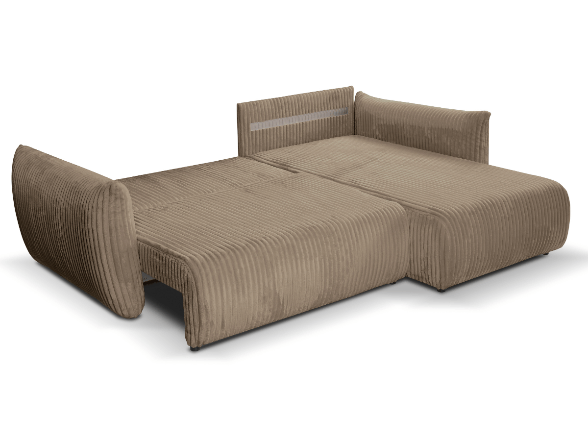 Canapé d'angle convertible avec coffre de rangement – RASPAIL