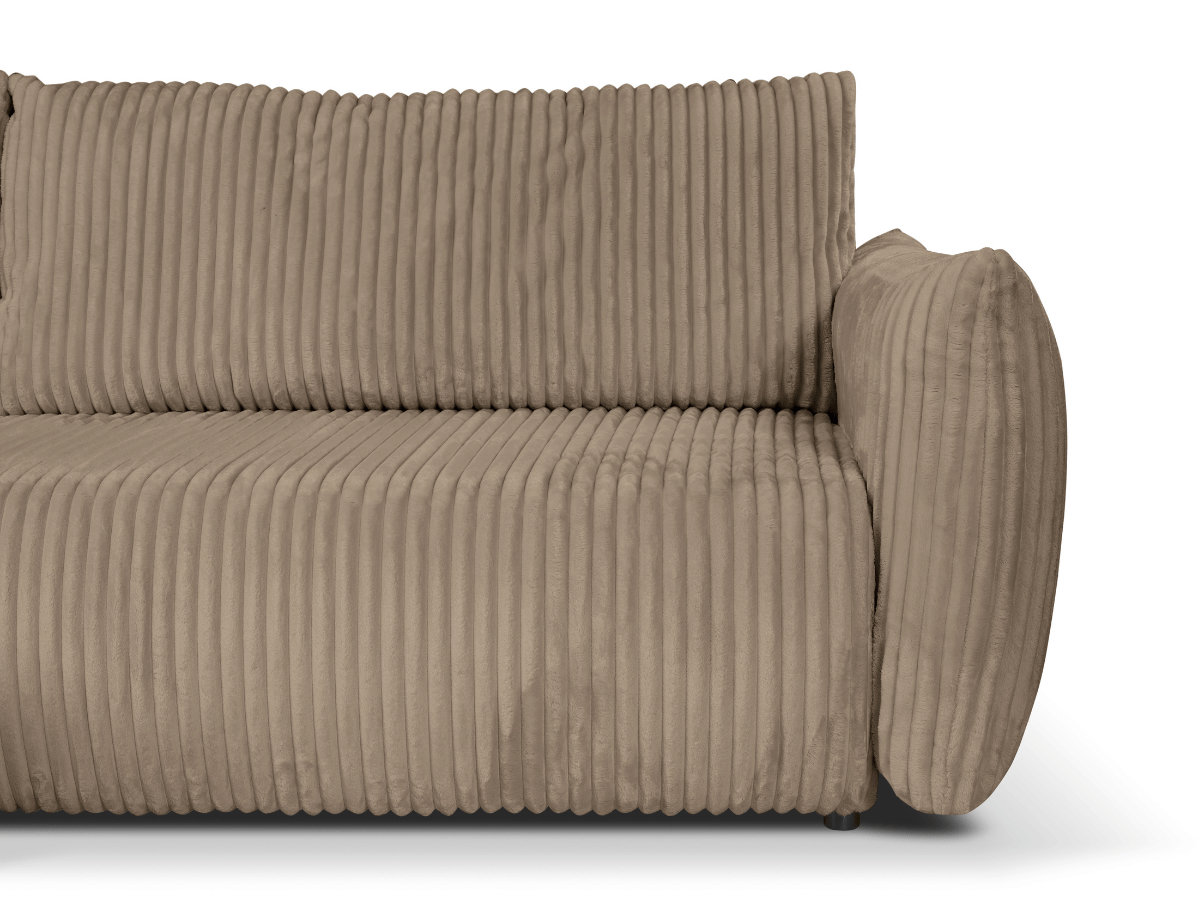 Canapé d'angle convertible avec coffre de rangement – RASPAIL